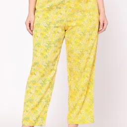 TSM Women Floral Printed Loose Fit Easy Wash Trouser-image-21