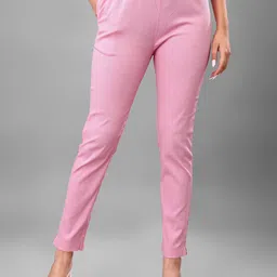 NEXSUS Women Mid-Rise Regular Fit Cigarette Trousers-image-86