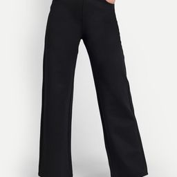 BROADSTAR Women Smart Straight Fit High-Rise Easy Wash Parallel Trousers-picture-25