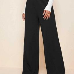 Next One Women Classic Straight Fit High-Rise Easy Wash Trousers-picture-22
