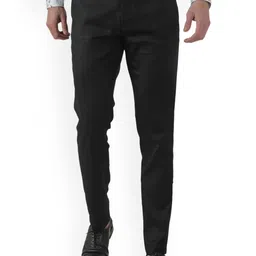 FUBAR Men Mid-Rise Relaxed Fit Easy Wash Formal Trousers-picture-22