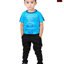 BAESD Boys Pack Of 2 Slim Fit Easy Wash Chinos Trousers-image-116