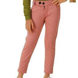 BAESD Girls Pack Of 2 Slim Fit Easy Wash Trousers-image-105