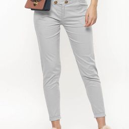 FLOREOS Women Comfort Skinny Fit Easy Wash Trousers-image-95