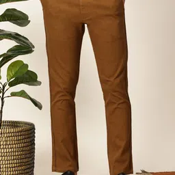 Mast & Harbour Men Classic Easy Wash Trousers-picture-2