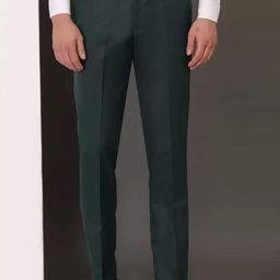 FUBAR Men Relaxed Regular Fit Mid-Rise Easy Wash Formal Trousers-image-98