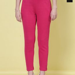 Clora Creation Women Smart Pack Of 2 Woolen Trousers-image-26