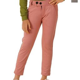 BAESD Girls Pack Of 2 Slim Fit Easy Wash Trousers-image-101