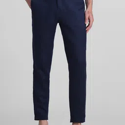 Jack & Jones Men Mid Rise Cotton Trousers-picture-28