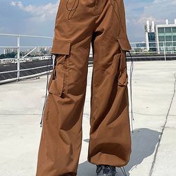 LULU & SKY Women Loose Fit Regular Trousers-image-6
