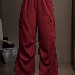 TABADTOD Women Relaxed Loose Fit Trousers-image-56
