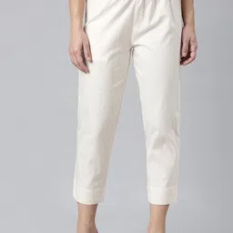 Go Colors Women Relaxed Loose Fit Trousers-image-51
