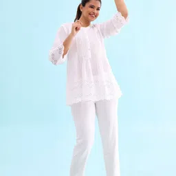Go Colors Women Relaxed Loose Fit Trousers-image-48