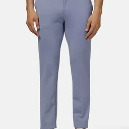 Blackberrys Men Classic Slim Fit Low-Rise Trousers-picture-39
