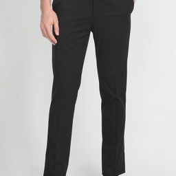 Arrow Men Mid-Rise Twill Autoflex Trousers-image-99