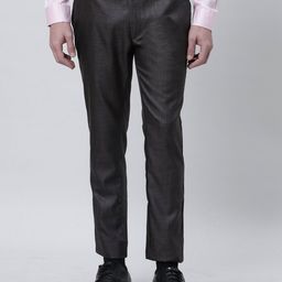 THE SOUL PATROL Men Mid Rise Formal Trousers-image-56