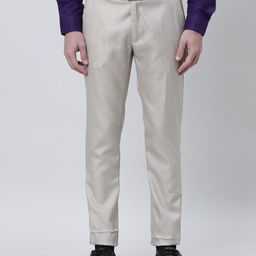 THE SOUL PATROL Men Mid Rise Lightweight Formal Trousers-image-66
