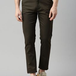ZEDD Men Mid Rise Cotton Regular Trousers-image-22