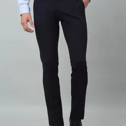 Cantabil Men Mid Rise Cotton Trousers-image-67