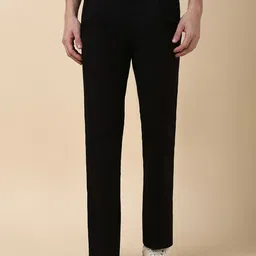 Allen Solly Men Regular Fit Mid-Rise Flat-Front Trousers-image-21