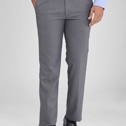 Park Avenue Men Textured Trousers-image-67