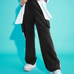 Noh.Voh - SASSAFRAS Kids Girls Straight Fit Trousers-35