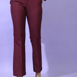 Tokyo Talkies Women Cropped High Rise Straight Fit Trousers-picture-21
