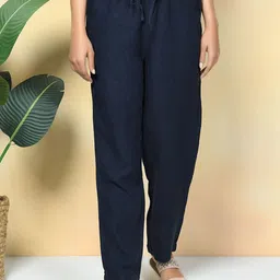 Rimore Women Relaxed Straight Leg Trousers-picture-37