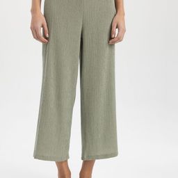 DeFacto Women Mid-Rise Parallel Trousers-image-13