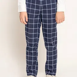 One Friday Boys Checked Classic Trousers-image-92