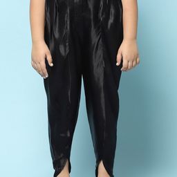 Biba Girls Relaxed Mid-Rise Pleated Trousers-image-41