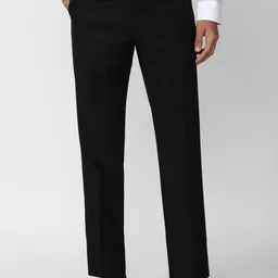 Van Heusen Men Slim Fit Mid-Rise Formal Trousers-image-88
