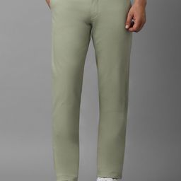 Louis Philippe Sport Men Textured Mid-Rise Tapered Fit Trousers-picture-39