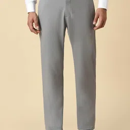 Allen Solly Men Slim Fit Mid-Rise Formal Trousers-picture-31