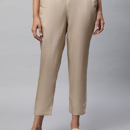 AURELIA Women Mid Rise Slim Fit Trousers-image-64