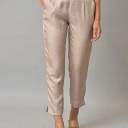 AURELIA Women Mid Rise Slim Fit Trousers-picture-52
