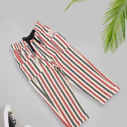 MeeMee Boys Striped Cotton Trousers-50
