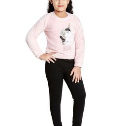 Peppermint Girls Embellished Top With Trousers-image-51
