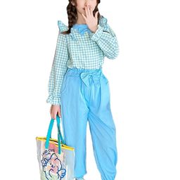 StyleCast x Revolte Girls Checked Top With Trouser-69