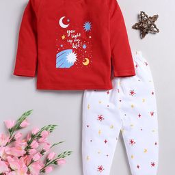 Toonyport Girls Printed Pure Cotton Clothing Set-image-85