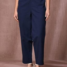 Fabindia Women Slip On Trousers-image-77