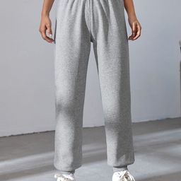 KATECLO Women Relaxed High-Rise Joggers Trousers-image-59