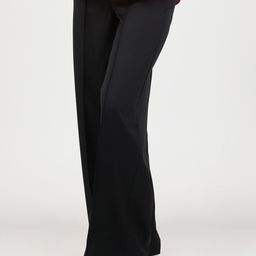 BLUEBIRD Women Relaxed Loose Fit High-Rise Pleated Parallel Trousers-image-71