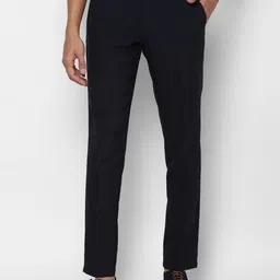 Allen Solly Men Navy Blue Slim Fit Trousers-image-51