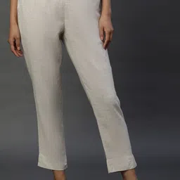AURELIA Women Mid-Rise Slim Fit Trousers-image-22