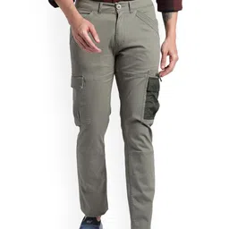 Wildcraft Men Relaxed Mid-Rise Cotton Cargos-picture-34