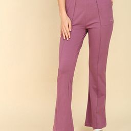 House Of Zelena Women Comfort Flared Bootcut Trousers-image-61