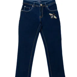One Friday Girls Classic Blue Denim Jeans-44