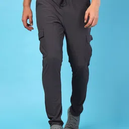Technosport Men Relaxed Slim Fit Wrinkle Free Cargos-image-67