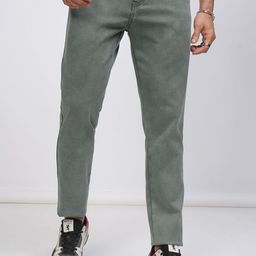 LOCOMOTIVE Men Slim Fit Chinos Trousers-image-104